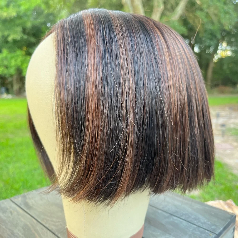 JOHN RENAU CHERRY CHOCOLATE HIGH DENSITY WIG TOPPER
